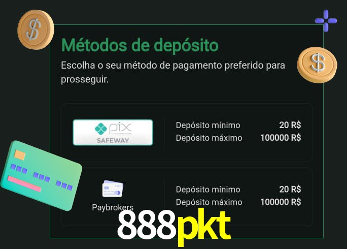 O cassino 888pkt oferece uma grande variedade de métodos de pagamento