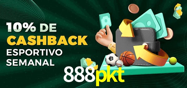 10% de bônus de cashback na 888pkt